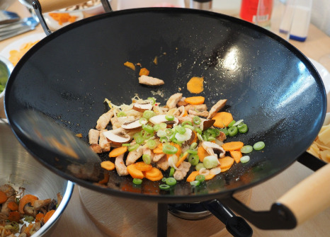 wok de verduras